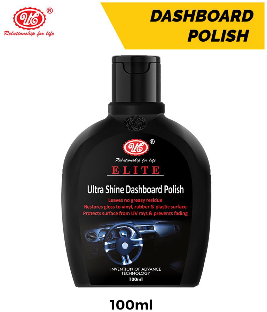     			UE Elite Ultra Shine Dashboard Polish- 100 ml | Dashboard Cleaner | Dashboard Dresser | Dry to Touch and Rich Matte Finish (Plastic, Rubber, Leather Seat)