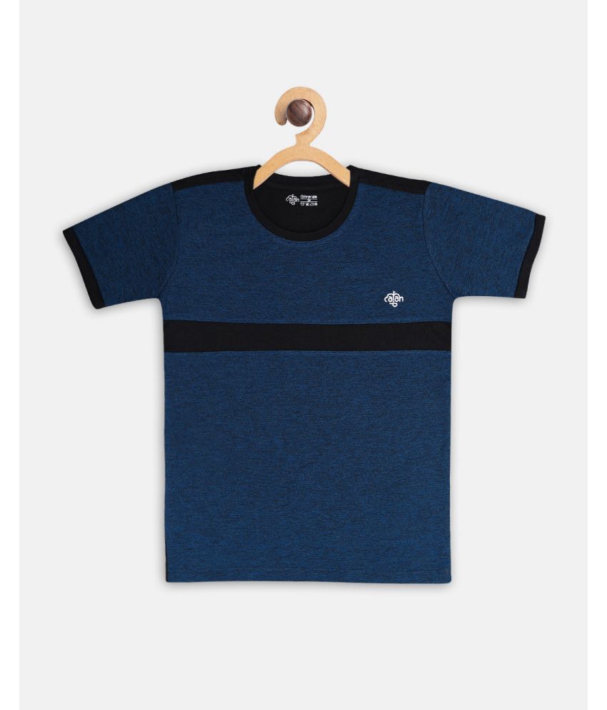 CHIMPRALA - Blue Polyester Boy's T-Shirt ( Pack of 1 )