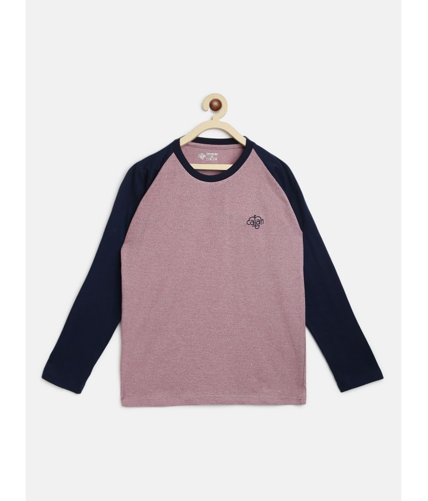 CHIMPRALA - Pink Cotton Boy's T-Shirt ( Pack of 1 )