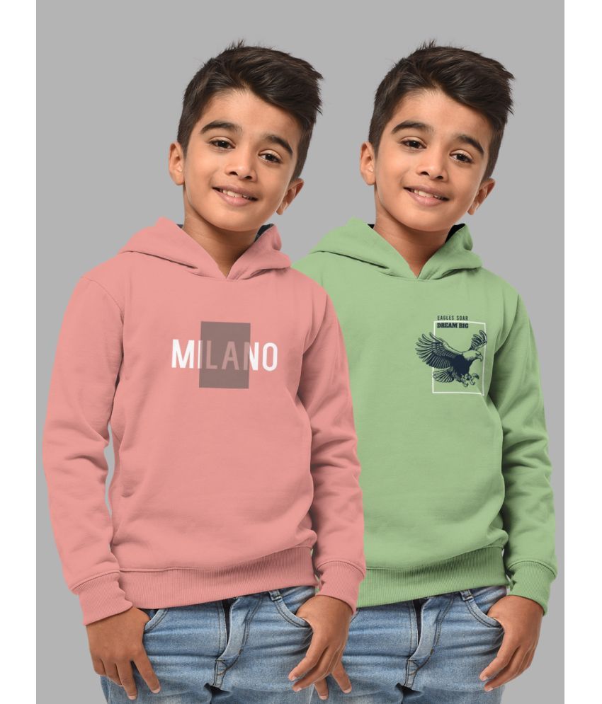     			HELLCAT Pack of 2 Boys Cotton Blend Sweatshirt ( Multi Color )