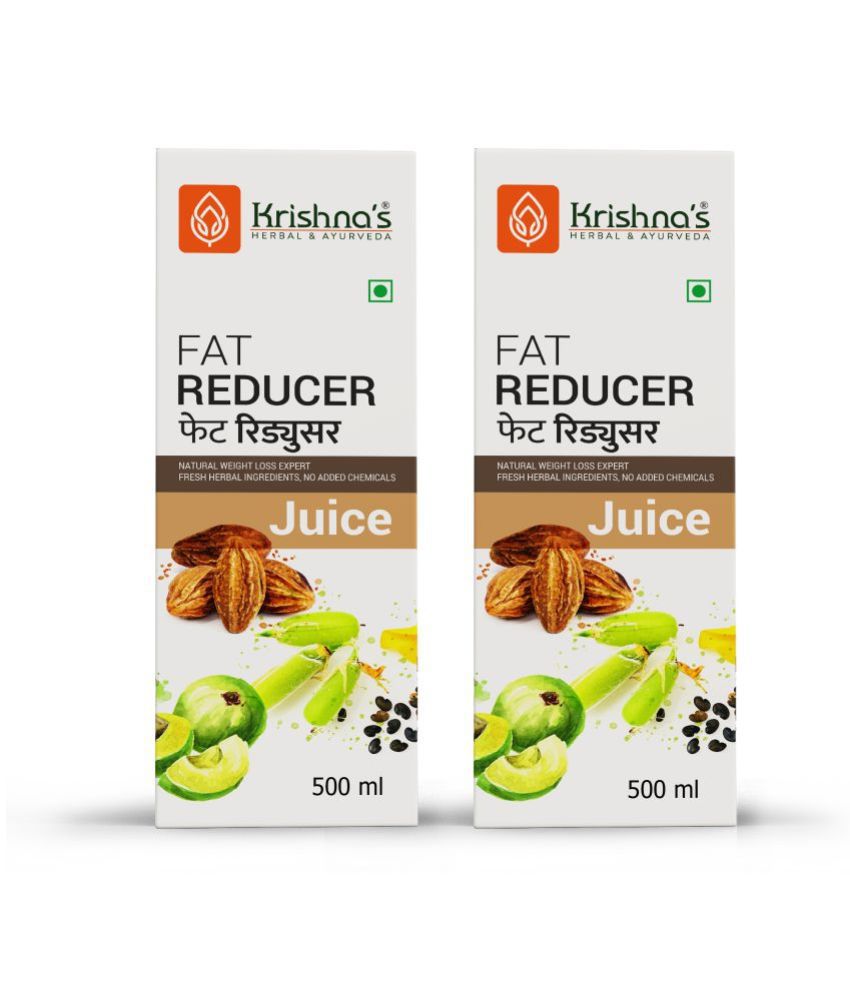     			Krishna's Herbal & Ayurveda Fat Reducer Juice 500ml ( Pack of 2 )