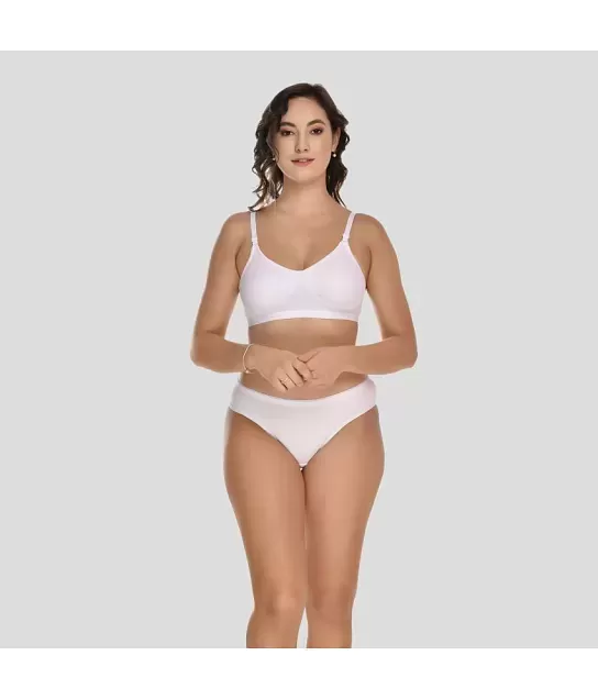 White Bra Panty Sets: Buy White Bra Panty Sets for Women Online at Low  Prices - Snapdeal India