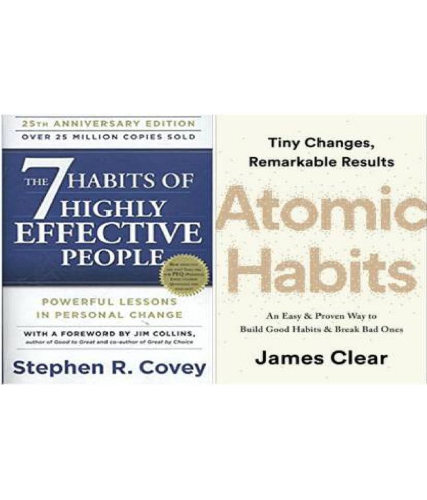     			Combo Of 7 HABIT OF HIGHLY EFFECTIVE PEOPLES And ATOMIC HABIT