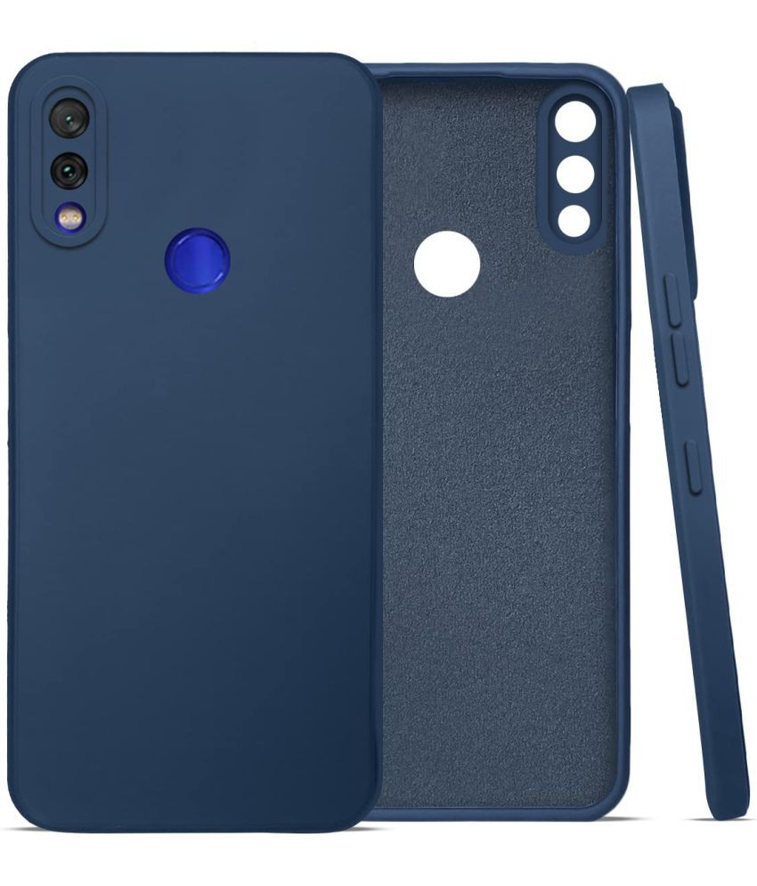     			JMA - Blue Rubber Hybrid Covers Compatible For Xiaomi Redmi Note 7 Pro ( Pack of 1 )