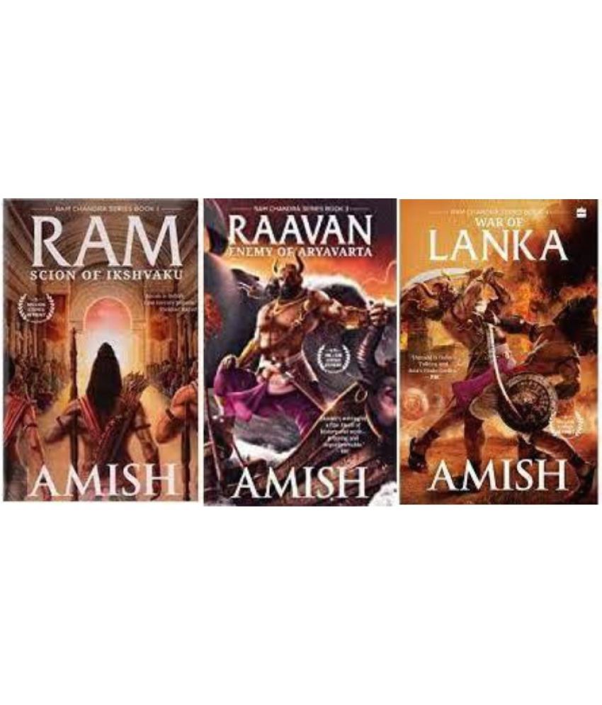     			Ram Chandra Series Book 1,3,4: RAM RAAVAN LANKA  (Paperback, Amish Tripathi)