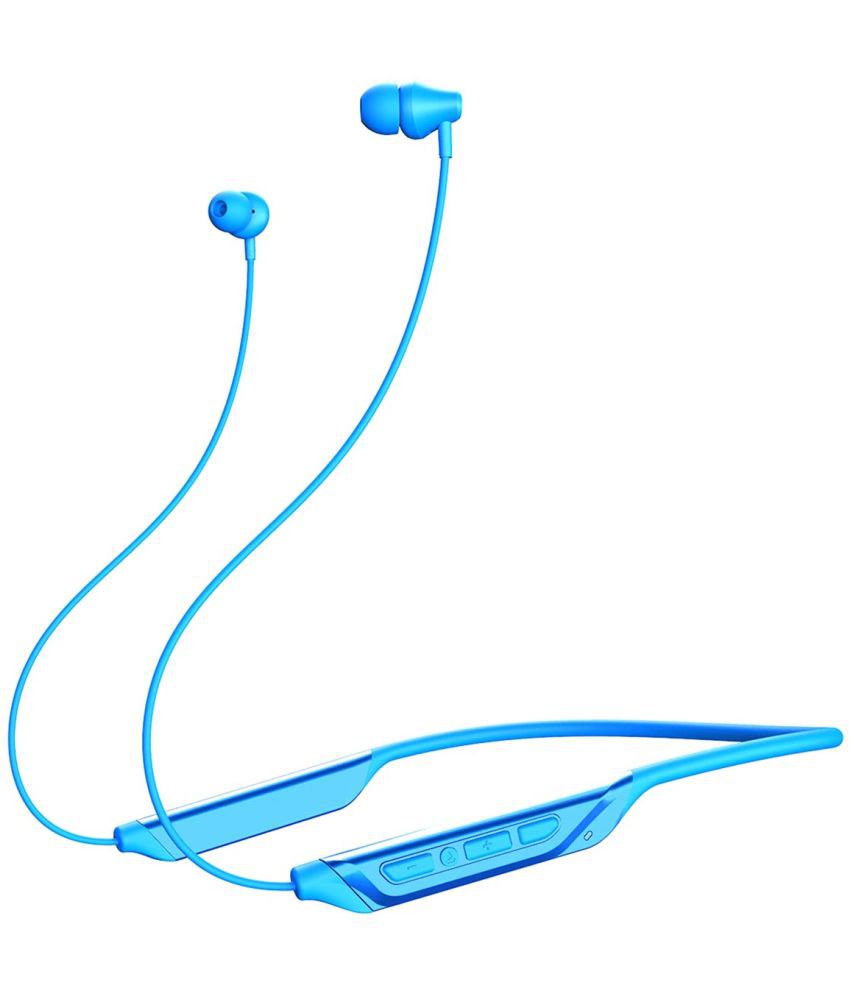 boAt Rockerz 375 On Ear Bluetooth Neckband 20 Hours Playback IPX4(Splash & Sweat Proof) Powerfull bass -Bluetooth Blue
