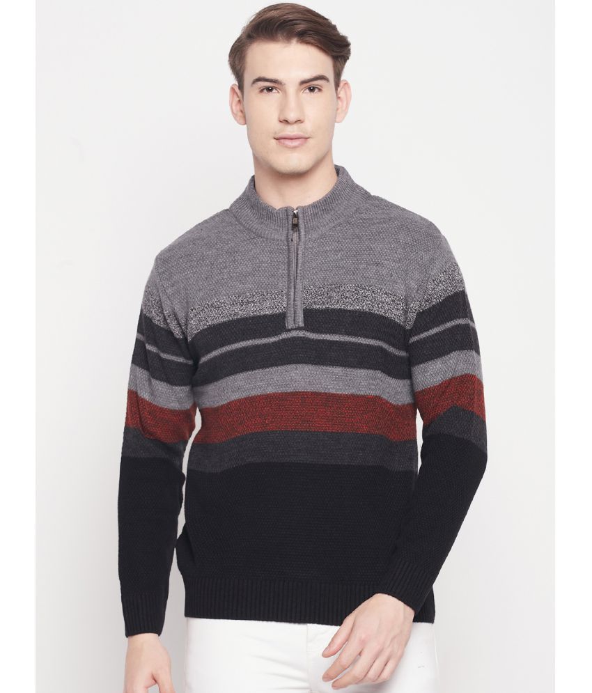     			Duke - Multicolor Woollen Blend Men's Pullover Sweater ( Pack of 1 )