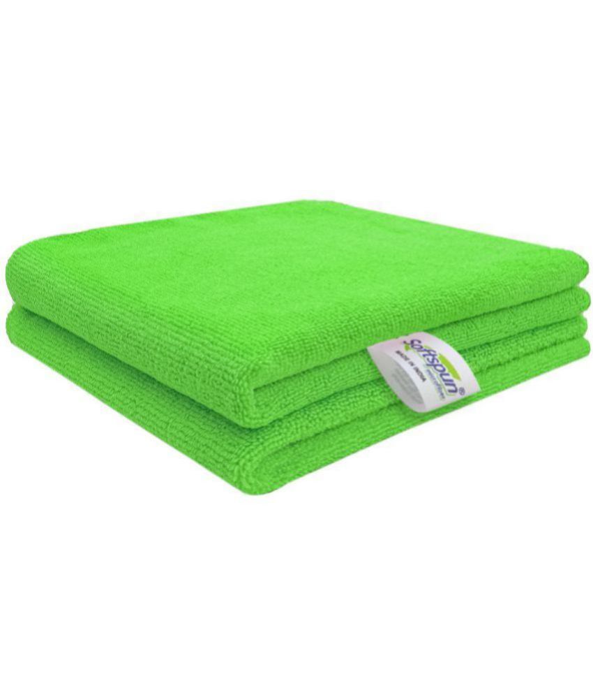     			SOFTSPUN - Microfibre Cleaning Cloth ( Pack of 2 )