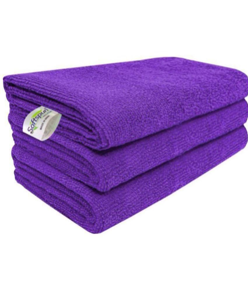     			SOFTSPUN - Microfibre Cleaning Cloth ( Pack of 3 )