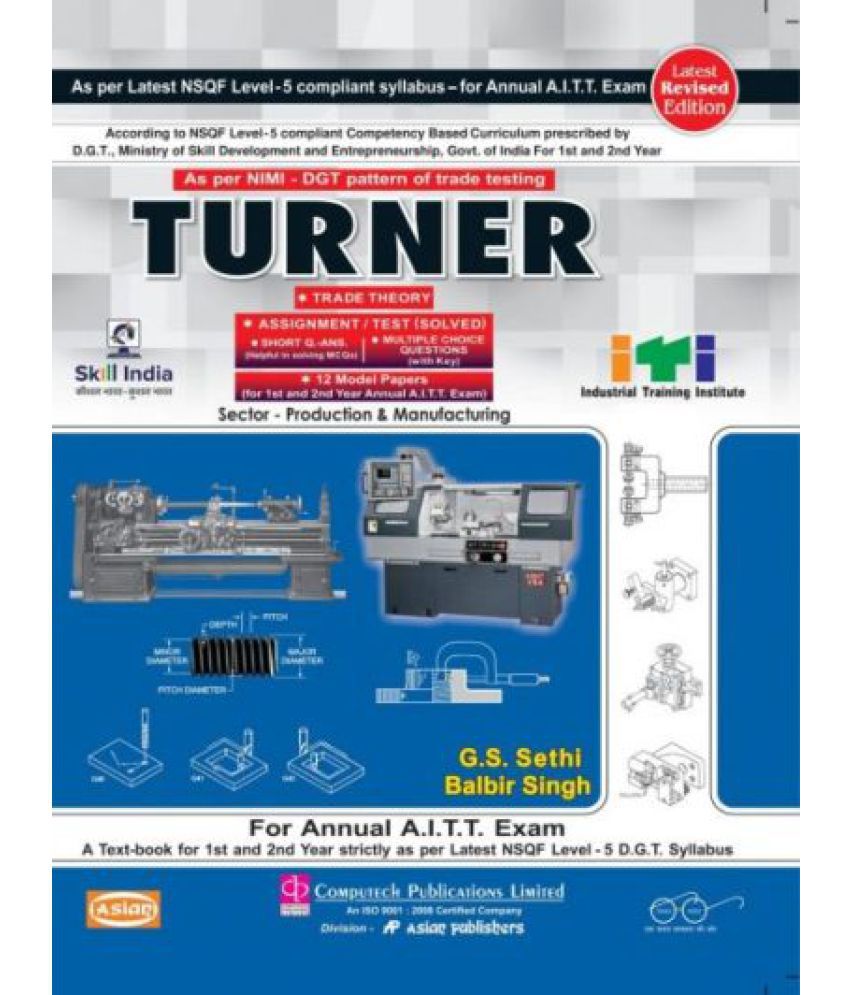     			Turner Th. & Asst./Test-Sol (Nsqf - 5 Syll.) 1st & 2nd Yr.