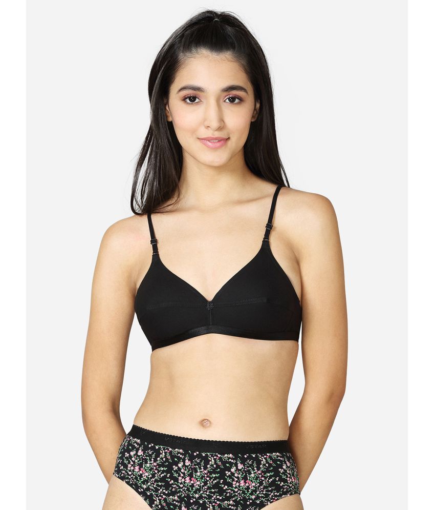     			VStar Cotton Non Padded Women's Everyday Bra ( Black )