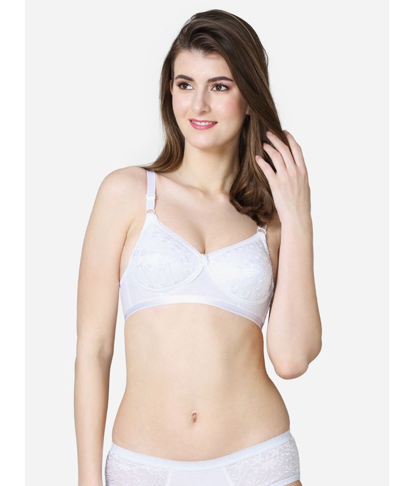     			VStar Cotton Non Padded Women's Everyday Bra ( White )