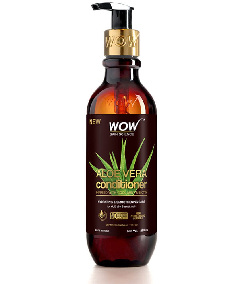     			WOW Skin Science Aloe Vera Conditioner For Dry, Damaged and Frizzy Hair - 250ml