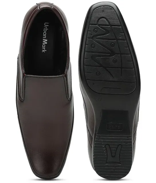 Snapdeal black store shoes