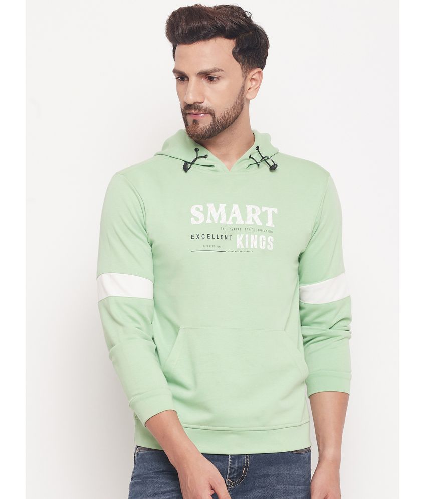     			Duke - Green Fleece Regular Fit Men's Sweatshirt ( Pack of 1 )