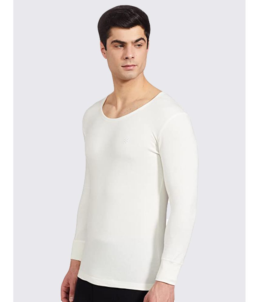     			ONN Pack of 1 Cotton Men's Thermal Tops ( White ) PREMIUM THERMAL