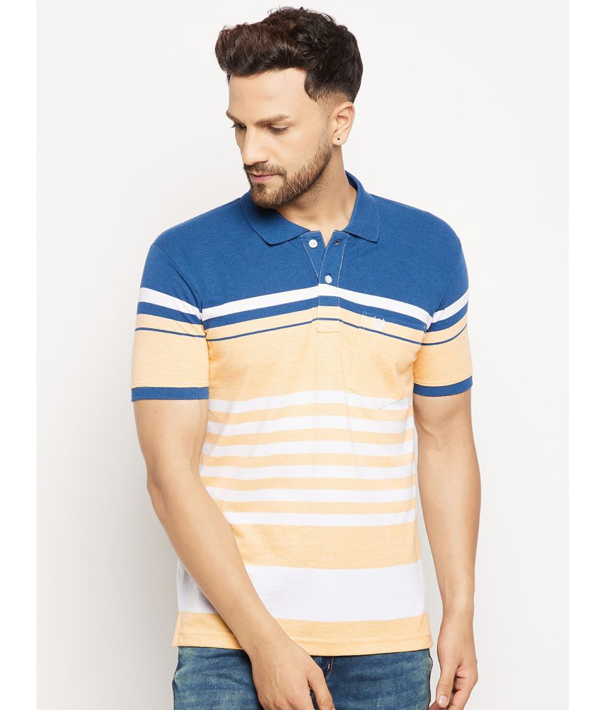     			Duke - Multicolor Cotton Blend Regular Fit Men's Polo T Shirt ( Pack of 1 )