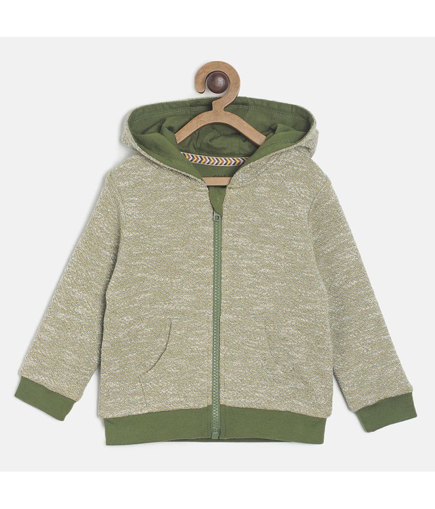     			MINIKLUB Baby Boy Green Sweatshirt Pack Of 1