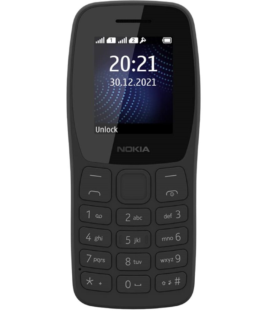     			Nokia 105+ DS 1456 Dual SIM Feature Phone Black
