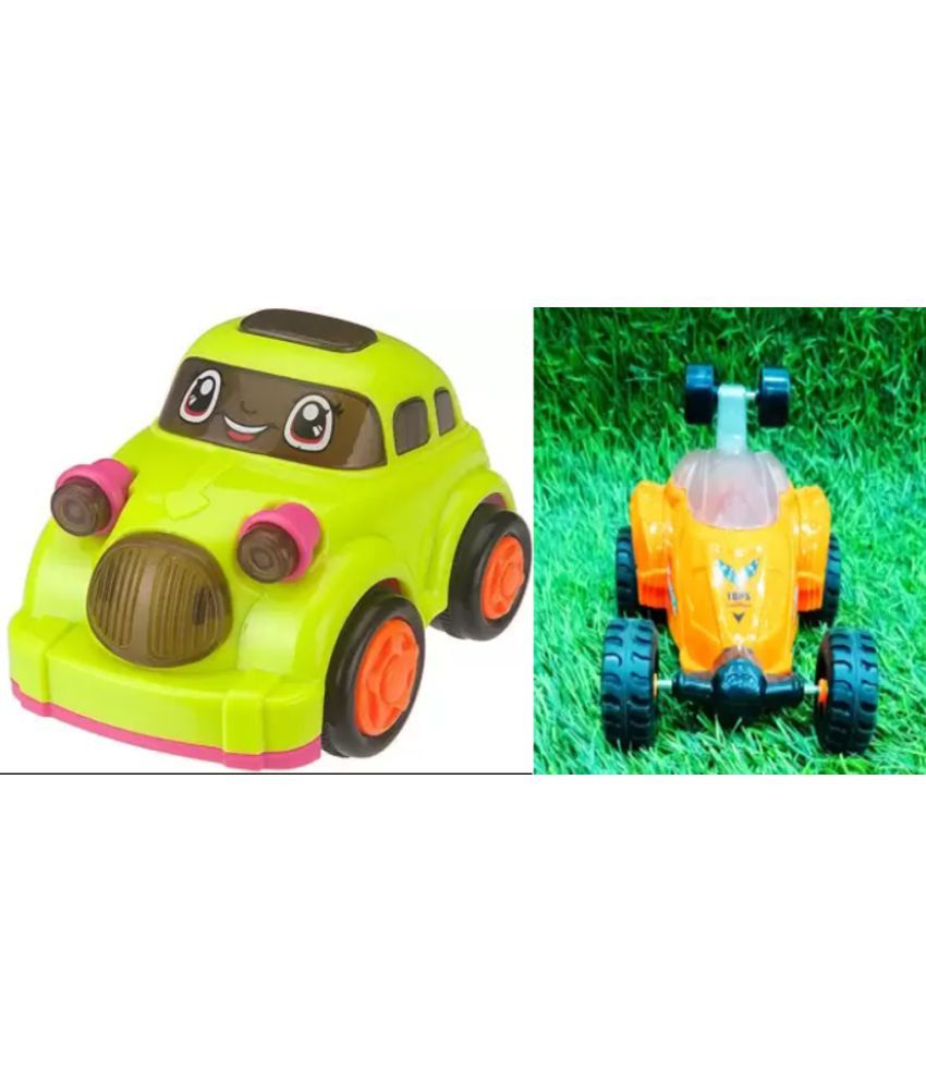 Race Car Toys & Unbreakable Car Toy Realistic Movements green
