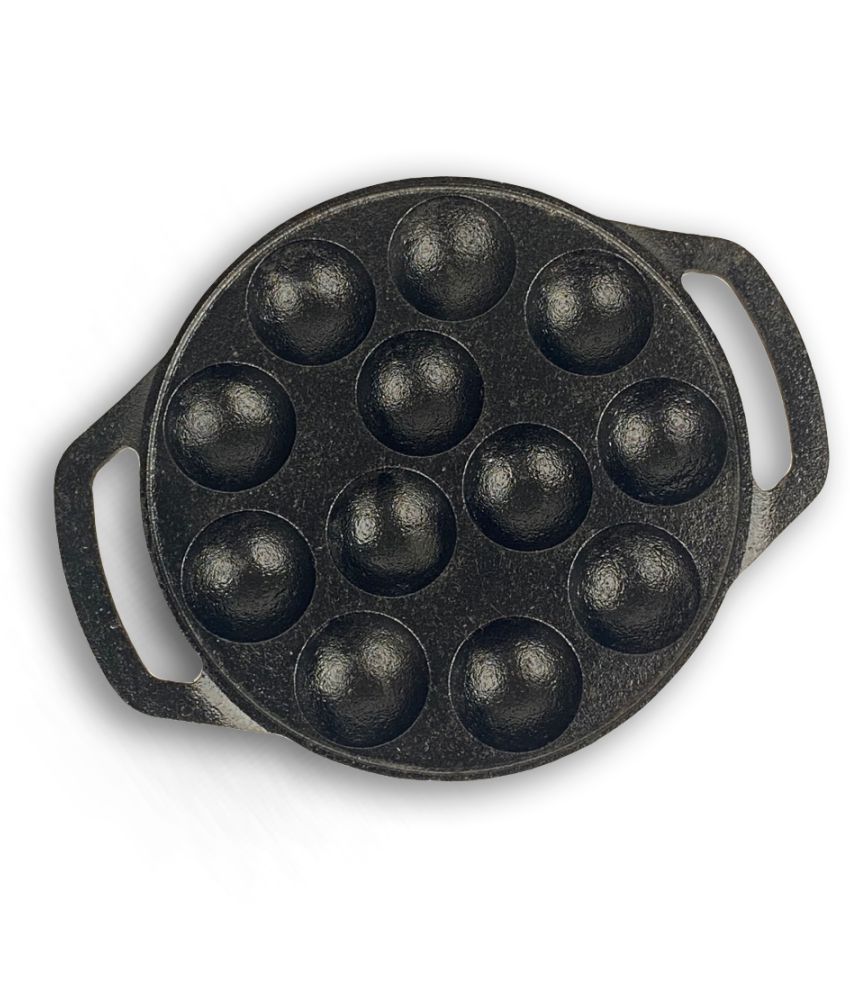     			The Indus Valley - Cast Iron Appam Patra ( Pack of 1 )