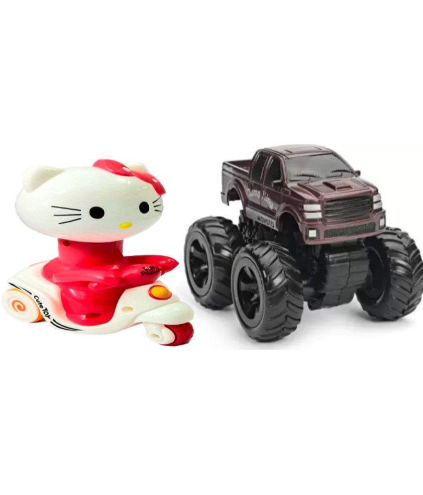 Toy Cars Unbreakable & Mini Friction Powered 4WD Unbreakable Cars for