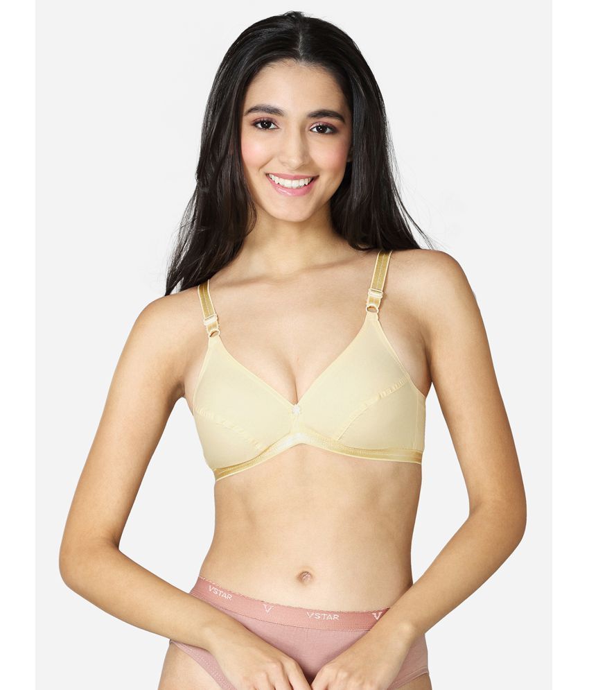     			VStar Cotton Non Padded Women's Everyday Bra ( Beige )