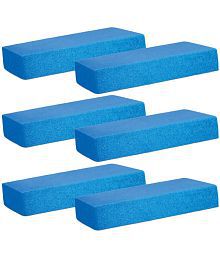 Spotzero By Milton Super Spongy, Set of 6, Blue | Long Lasting | Absorbs 10 Times | Ideal for Kitchen Appliances | Glass | Windows | Furniture | Car | Easy to Clean | Easy to Wash | Easy to Reuse
