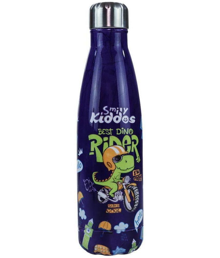 SmilyKiddos - Violet 600 mL Water Bottle ( Set of 1 )