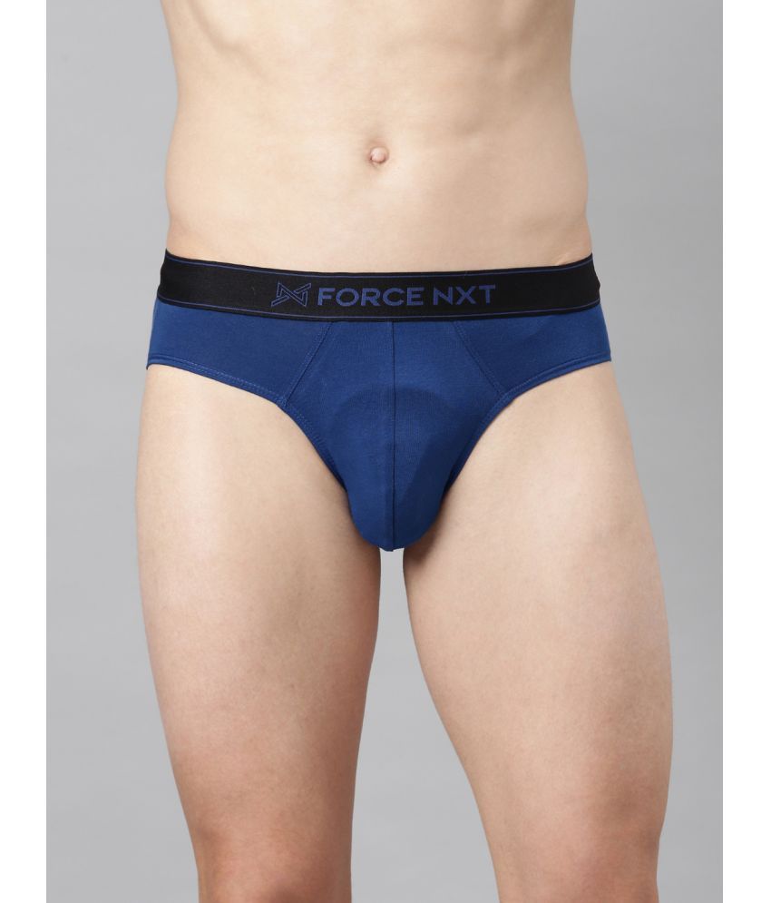     			Force NXT Pack of 1 Cotton Briefs For Men's ( Multicolor )