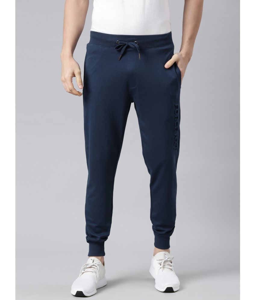     			Force NXT - Navy Cotton Blend Men's Joggers ( Pack of 1 )