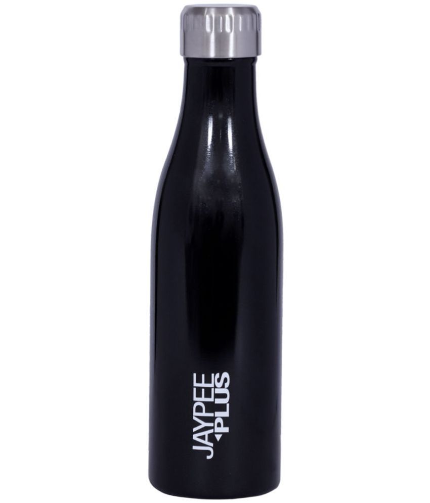     			Jaypee Plus - Sierra 500  Black 500 mL Water Bottle ( Set of 1 )