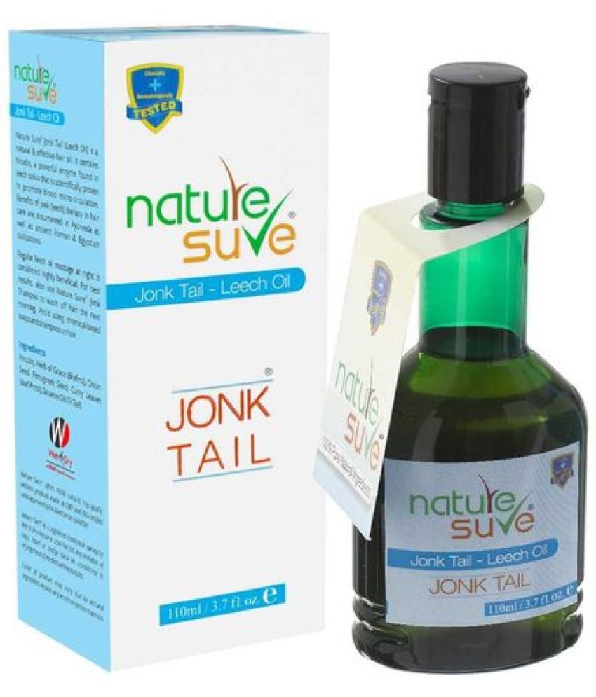 Nature Sure Jonk Tail (Leech Oil) for Hair Problems in Men & Women - 1 Pack (110ml)