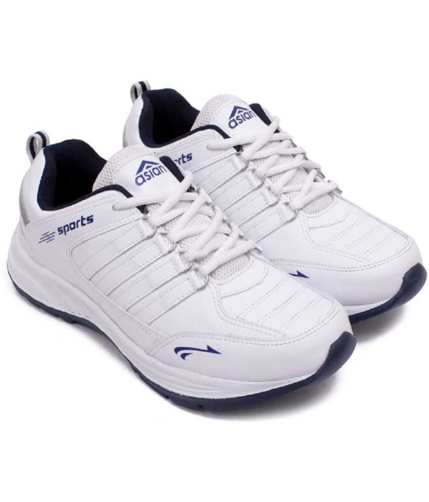     			ASIAN COSCO White Men's Sports Running Shoes