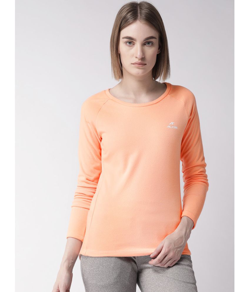 Alcis - Pink Polyester Women's Sweatshirt