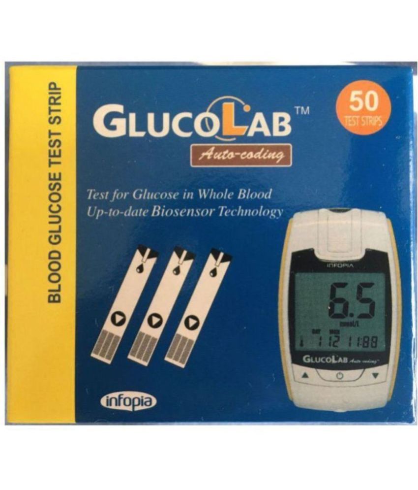 Glucolab Auto Coding - 50 Strips Expiry Dec 2023 31-50 Strips