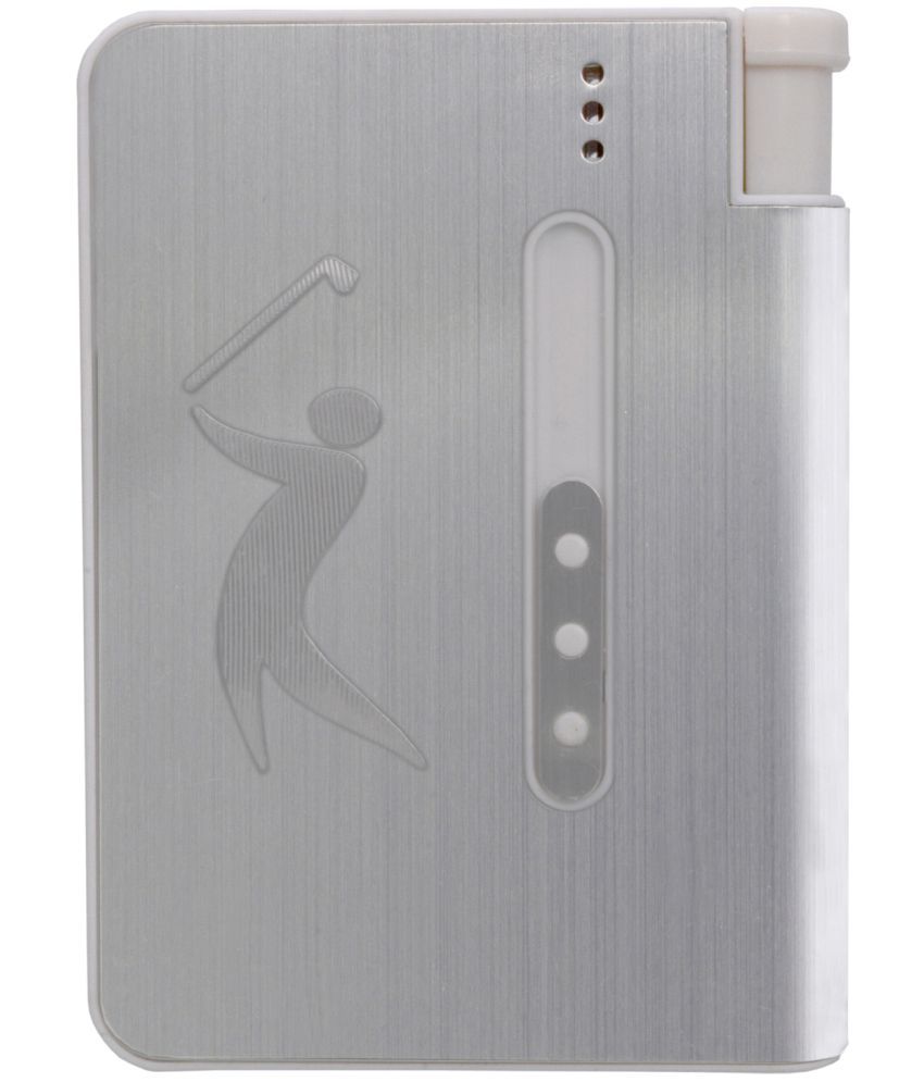     			JMALL - Silver Aluminium Cigarette Lighter ( Pack of 1 )