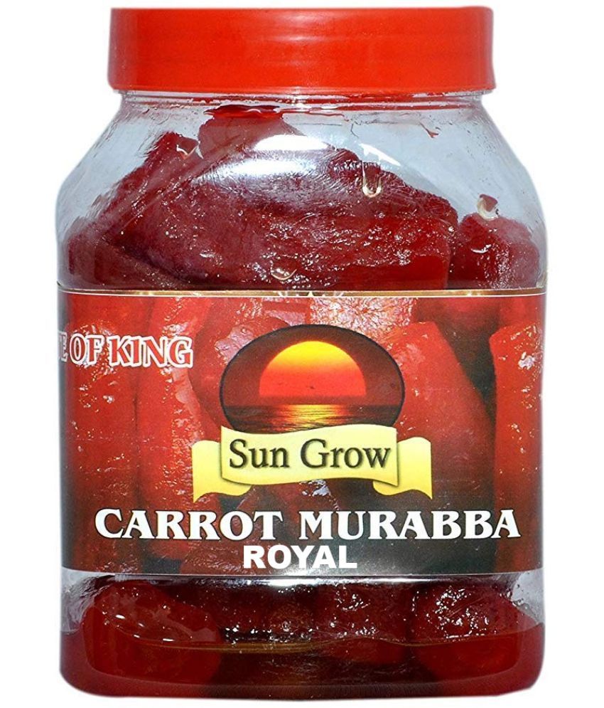     			Sun Grow Home Made, Royal Organic Carrot Murabba, Palm Good for Blood Circulation Pickle 1 kg