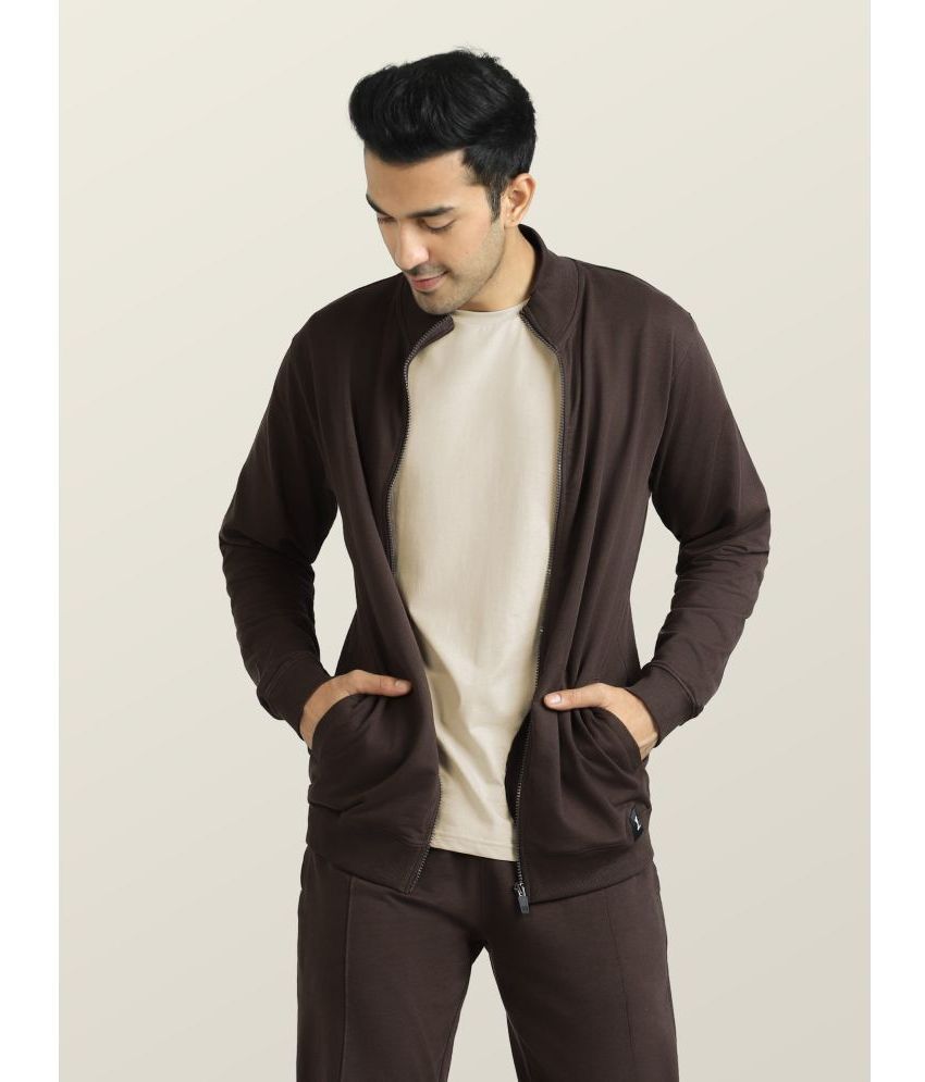 XYXX - Brown Cotton Blend Regular Fit Men's Sweatshirt ( Pack of 1 )