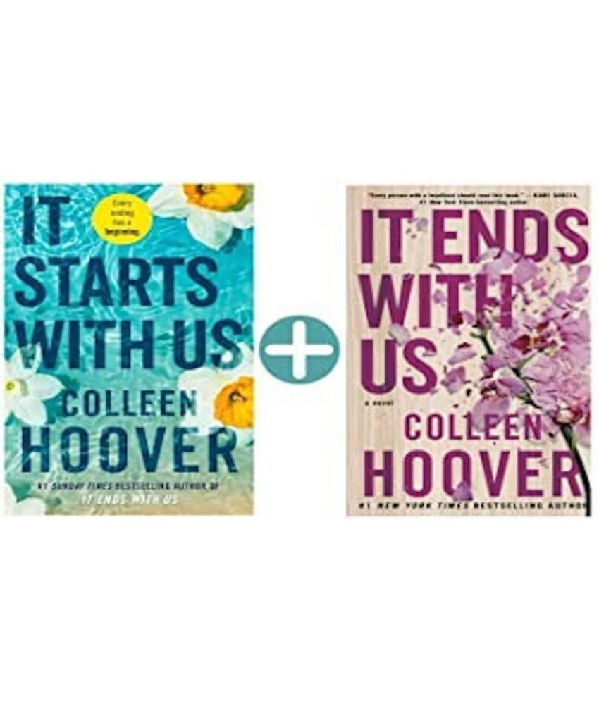     			Combo Of It Ends With Us & It starts With Us ( COLLEEN HOOVER)