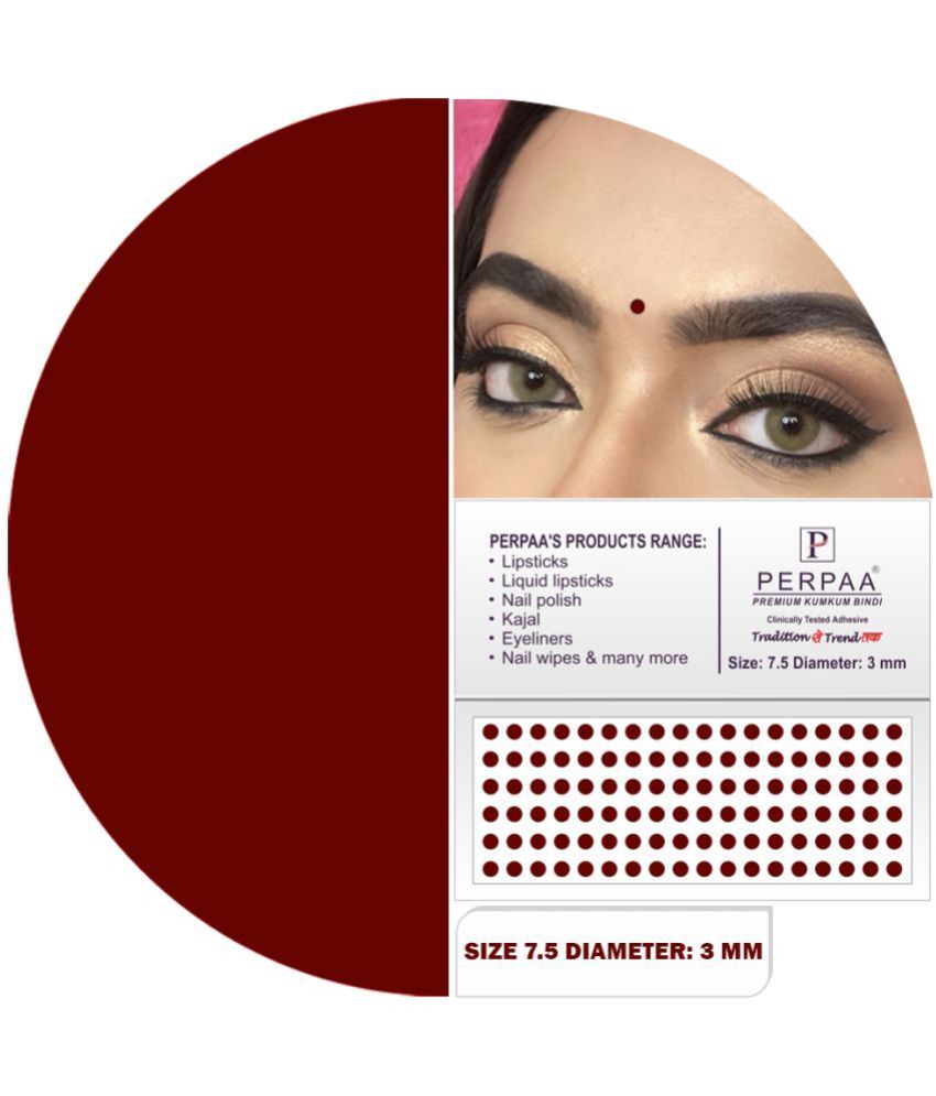     			Perpaa PERPAA Maroon Bindi Stick on 85 g