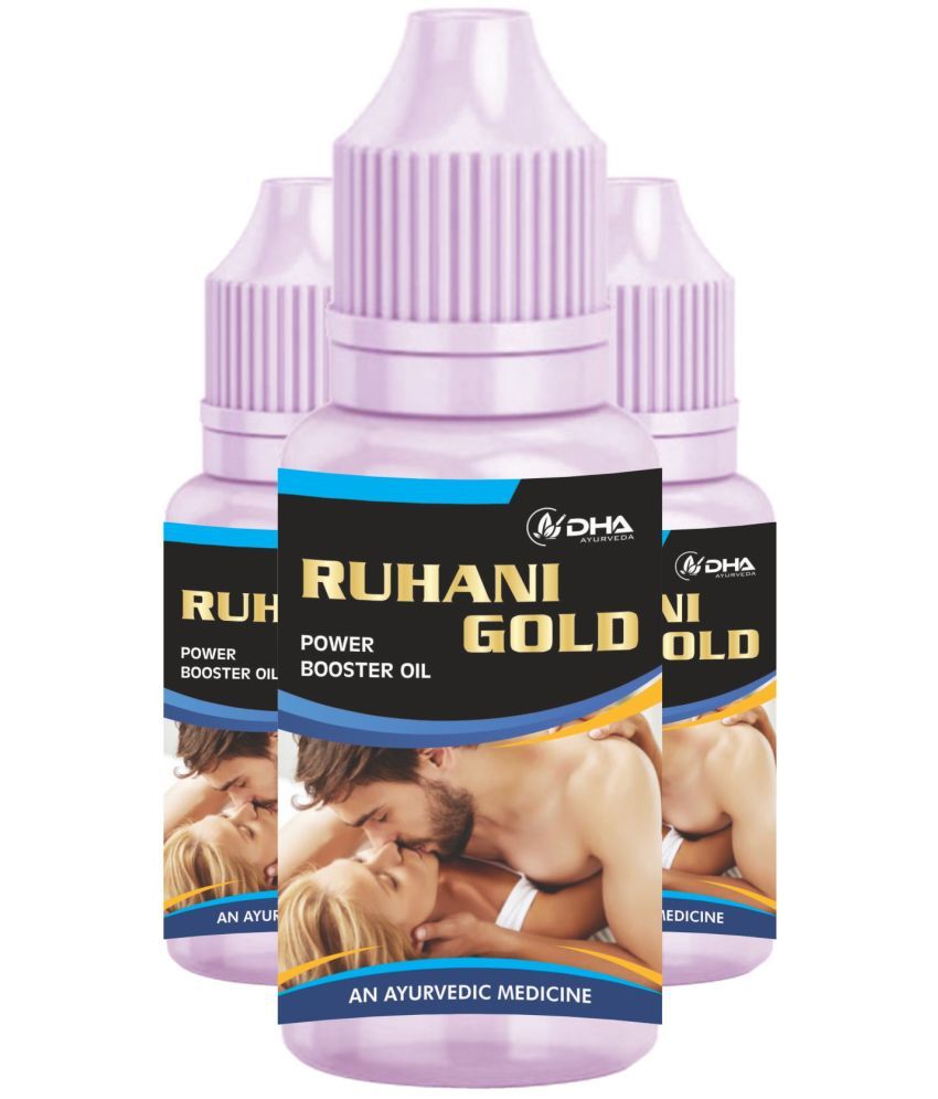     			Ruhani Gold- Men Power Herbal Massage Oil (Pack of 20 ml X 3)