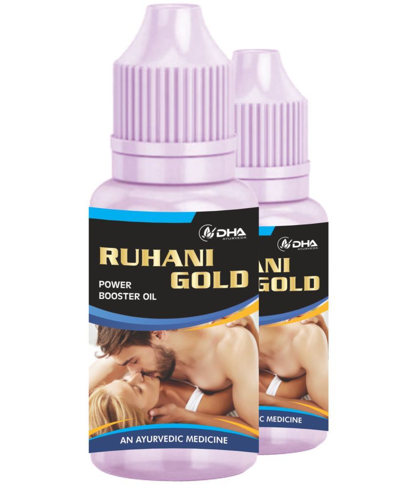     			Ruhani Gold- Men Power Herbal Massage Oil (Pack of 20 ml X 2)