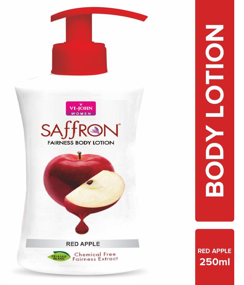     			VI-JOHN Saffron Red Apple Fairness Body Lotion for Men & Women 250ml