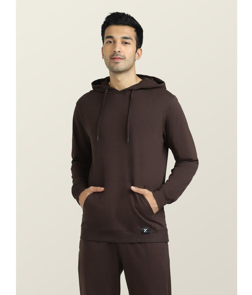     			XYXX - Brown Cotton Blend Regular Fit Men's Sweatshirt ( Pack of 1 )