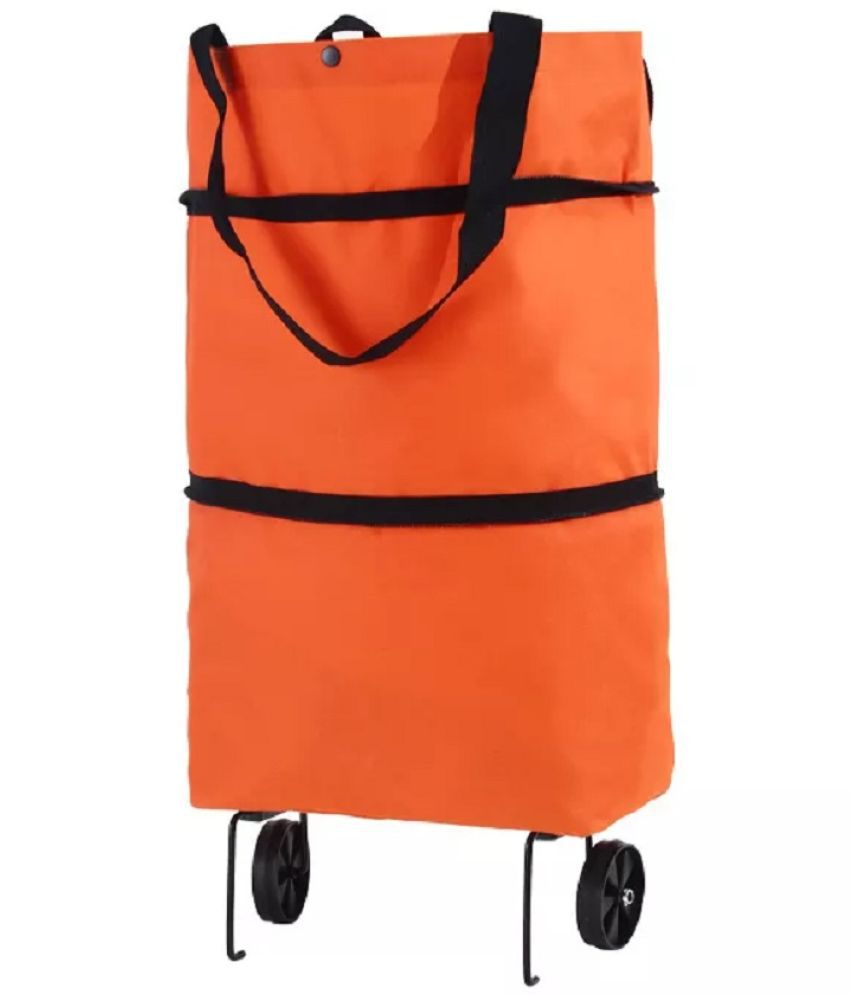     			eBizMourGTPL - Orange Polyester Shopping Bag