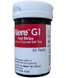 Alere G1 Blood Glucose Test Strips - 50 Strips (Pack of 1)