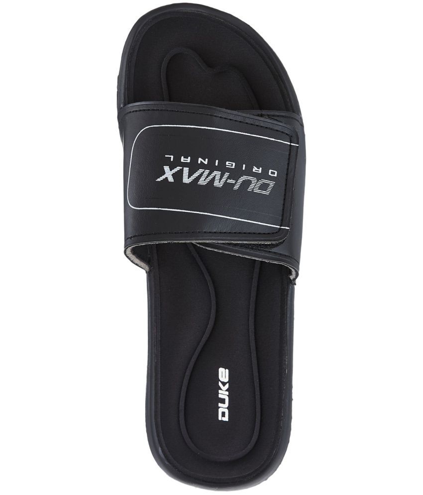     			Duke - Black Men's Slide Flip Flop