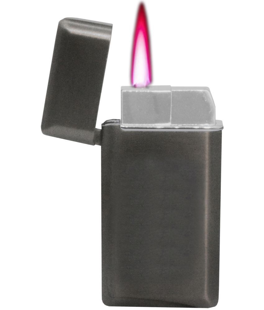     			JMALL - Grey Aluminium Cigarette Lighter ( Pack of 1 )