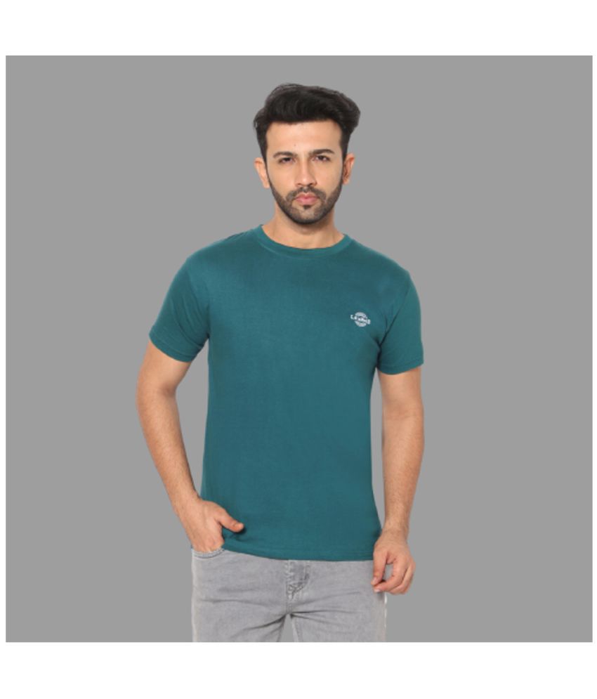     			LA'eNviE - Green Cotton Slim Fit Men's Sports T-Shirt ( Pack of 1 )